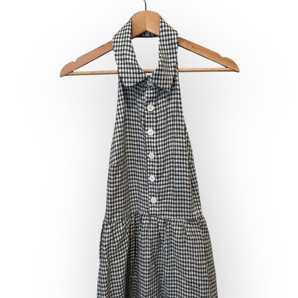 Reformation Tace Linen Open Back Midi Dress Size 4 - Picture 4 of 13